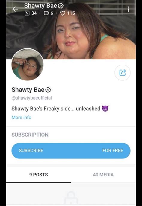 shawty bae only fans leaks|Shawty Bae